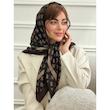 روسری نخی طرح Guess کد 4277