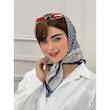 مینی اسکارف نخی  طرح پیچازی 3961