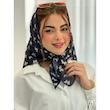مینی اسکارف نخی طرح پروانه ای 3961 