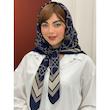 روسری نخی طرح کاناژ دیور کد 4277