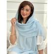 شال نخی ساده حصیری دورریش کد 4305