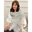 شال کنفی ساده حاشیه سه خط کد 4380