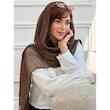 شال حریر طرح پیکسلی کد 4378
