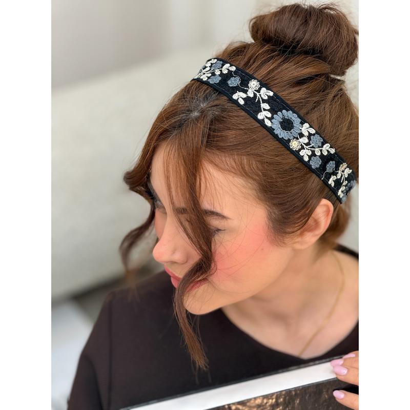 اکسسوری هدبند سوزندوزی میخک کد 4425