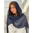 شال ابریشم لیزری طرح ترمه کد 4313