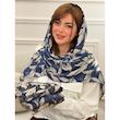 شال پلیسه نخی شاین گلبرگ کد 4460