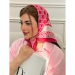 مینی اسکارف نخی طرح کاناژدیور کد 3961