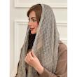 شال مجلسی قلاب بافی شاین کد 4503