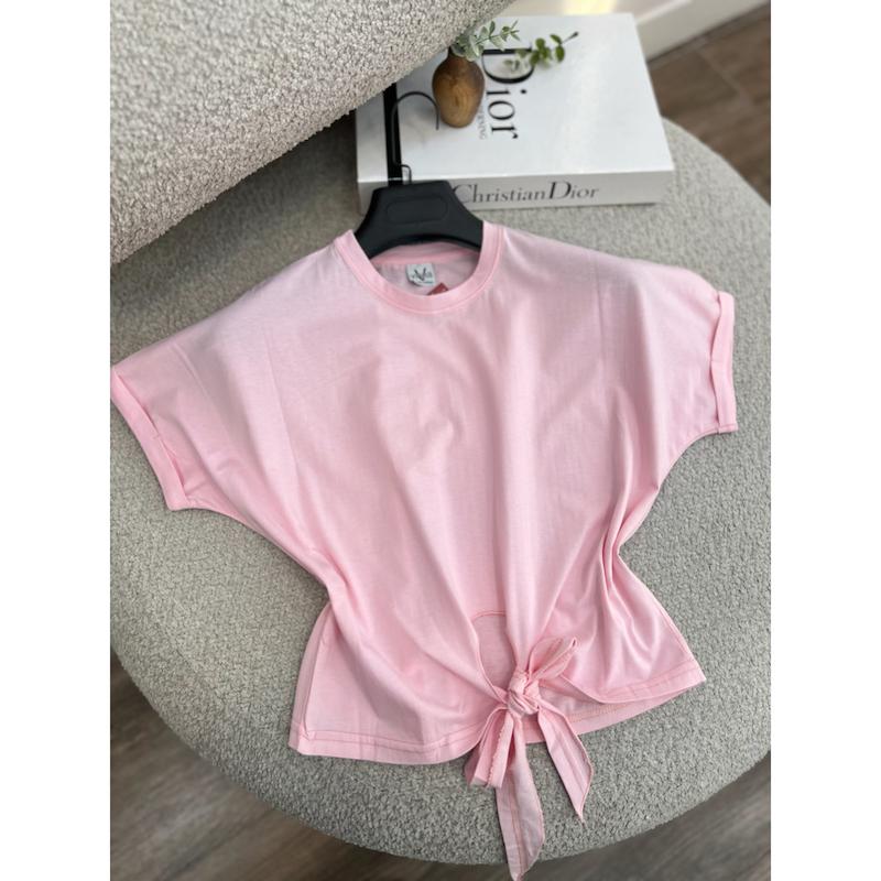 تیشرت نخ پنبه گره ای کد 4487