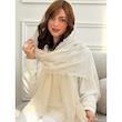 شال نخی دستک حصیری تابستونی کد4527