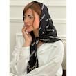 روسری نخ اسکالر طرح میومیو کد 4530