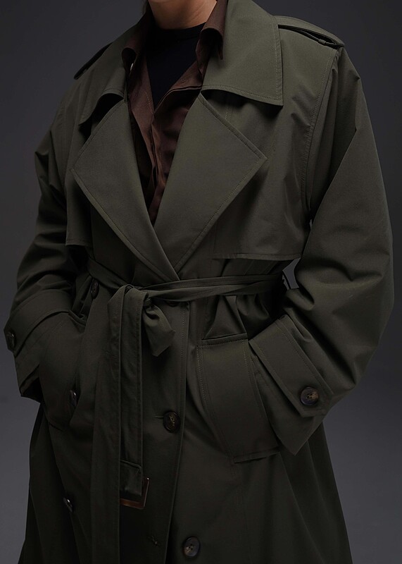 soldier trench coat