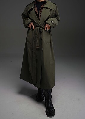 soldier trench coat