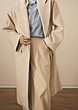 masculine wool blend coat