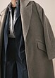 wool basic overcoat