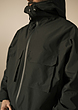 hooded winter jacket