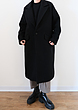 wool basic overcoat