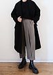 wool basic overcoat