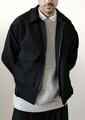 wool blend jacket