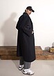 masculine wool blend coat