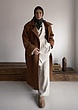 camel double breasted overcoat