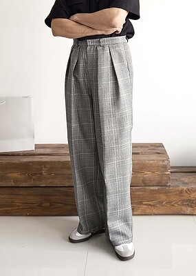 straight leg classic pants