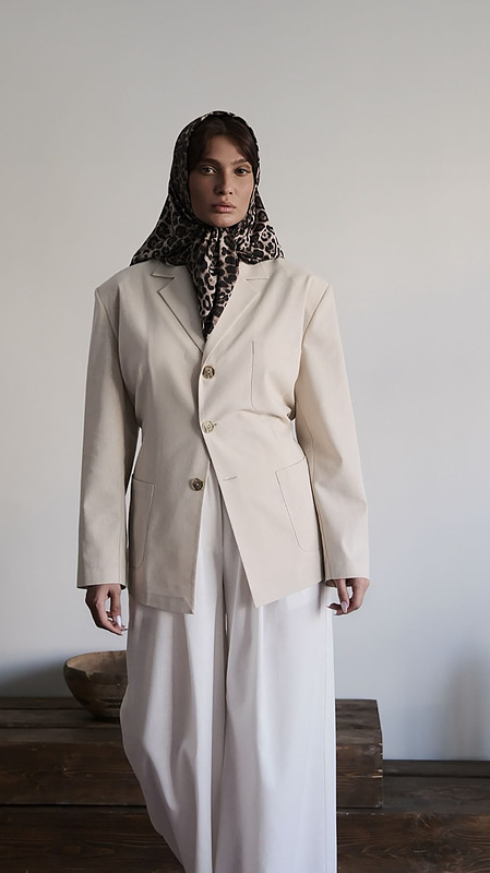 linen coat