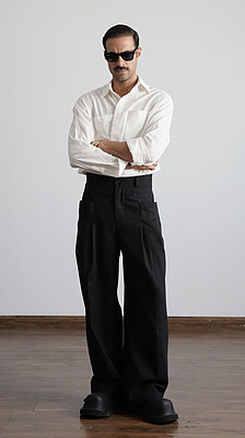 black big pocket trousers