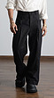 black big pocket trousers