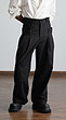 black big pocket trousers