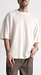 soft touch ribbed t-shirt