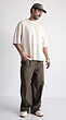 soft touch ribbed t-shirt