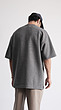 grey single pocket t-shirt