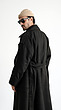 black longline overcoat