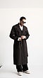 black classic trench coat