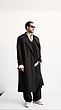 black classic trench coat