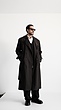 black classic trench coat