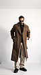 brown classic trench coat