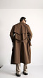 brown classic trench coat