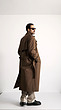 brown classic trench coat