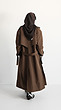 brown classic trench coat