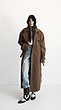 brown classic trench coat