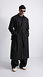 black classic trenchcoat