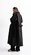 black longline overcoat