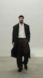 black longline overcoat