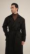classic black trenchcoat