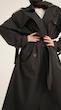 classic black trenchcoat