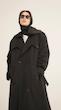 classic black trenchcoat