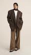 oversized mocha blazer