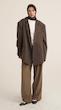 oversized mocha blazer